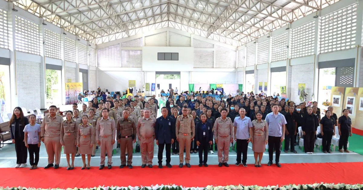 โครงการคัดกรองมะเร็งเต้านมและมะเร็งนรีเวช ในสตรีกลุ่มเสี่ยงและด้อยโอกาส ๔ หน่วย ๔ ภาคทั่วประเทศ เฉลิมพระเกียรติ พระบาทสมเด็จพระเจ้าอยู่หัว เนื่องในโอกาสพระราชพิธีมหามงคล เฉลิมพระชนมพรรษา ๖ รอบ ๒๘ กรกฎาคม ๒๕๖๗ ในวันพุธที่ ๘ กรกฎาคม ๒๕๖๙ เวลา ๑๐.๐๐ น. ณ หอประชุมที่ว่าการอำเภอ อำเภอบึงบูรพ์ จังหวัดศรีสะเกษ