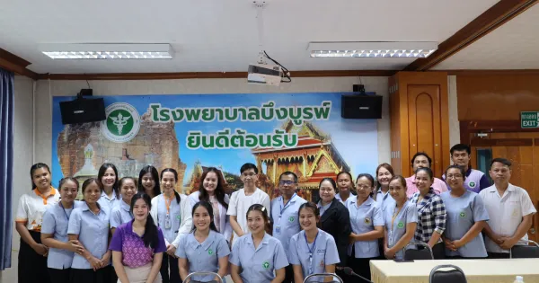 เยี่ยมเสริมพลังในโครงการติดตามนิเทศงานการดูแลผู้ป่วย ประคับประคองใน โรงพยาบาลชุมชน